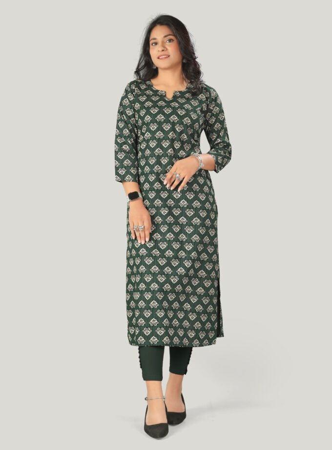 Emerald Green Everyday Kurti